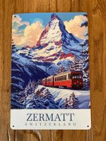 Zermatt - schönes Blechschild - 20 x 30 CM - neu!!!