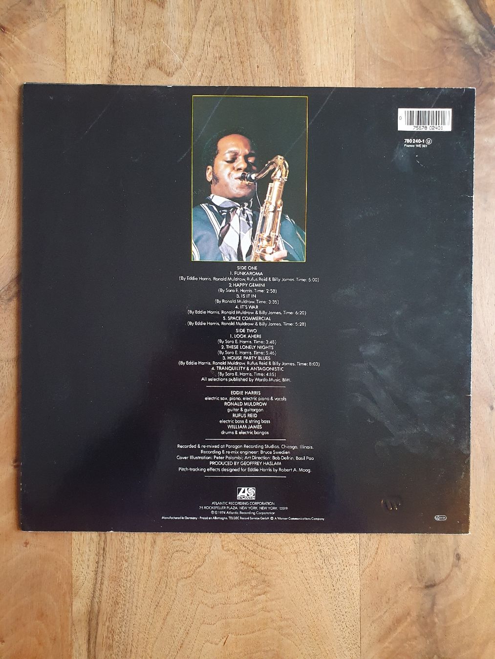 Schallplatten: Eddie Harris - Is it in - Top Zustand – Gebraucht aus Sirnach von dimitri1963 1