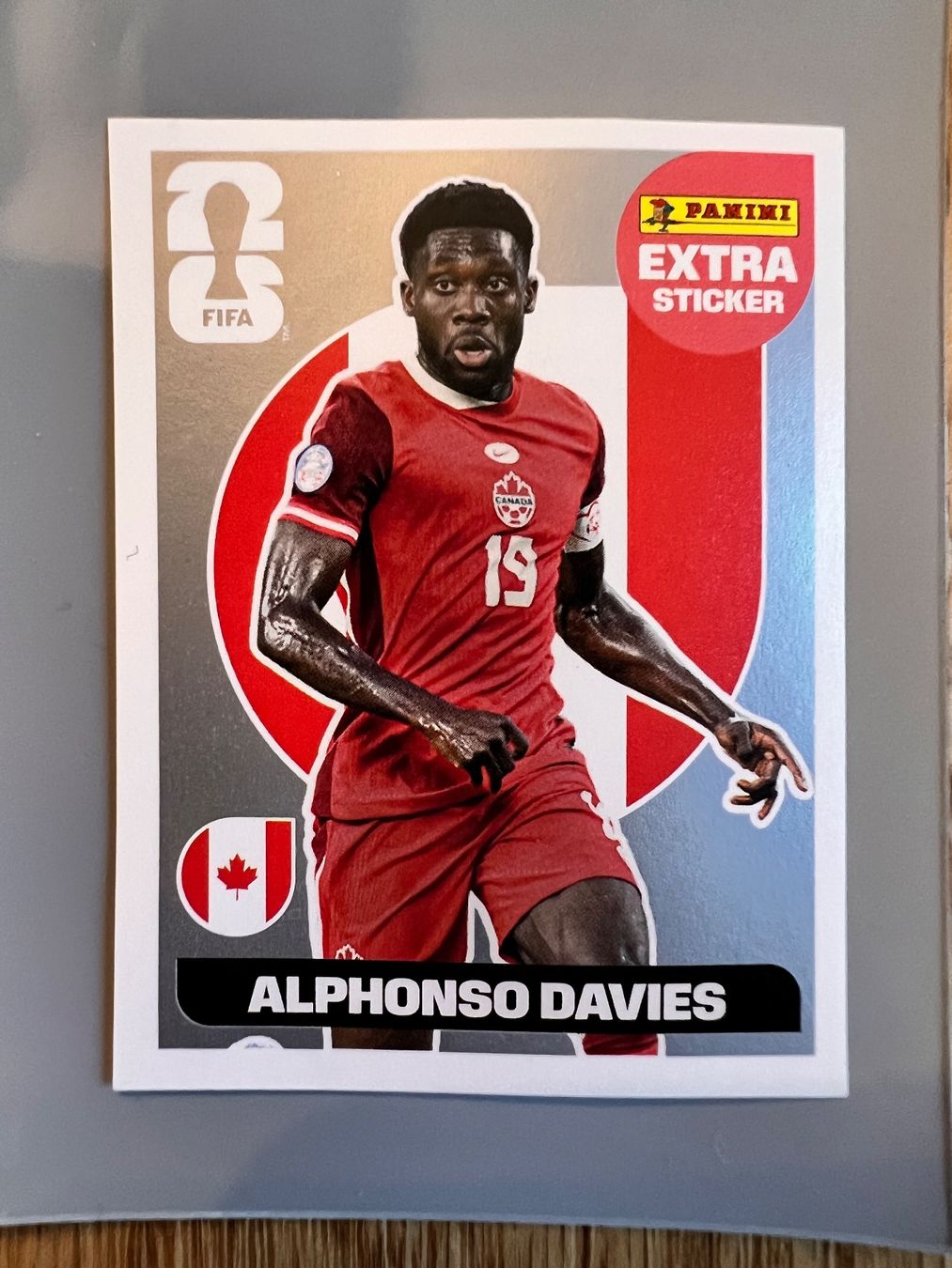 Panini Sammelbilder & Trading cards: Panini Extra Sticker Alphonso Davies silber – Neu (gemäss Beschreibung) aus Stallikon von zimtstern33