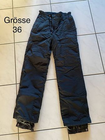 SKIHOSE - Grösse 36 - schwarz