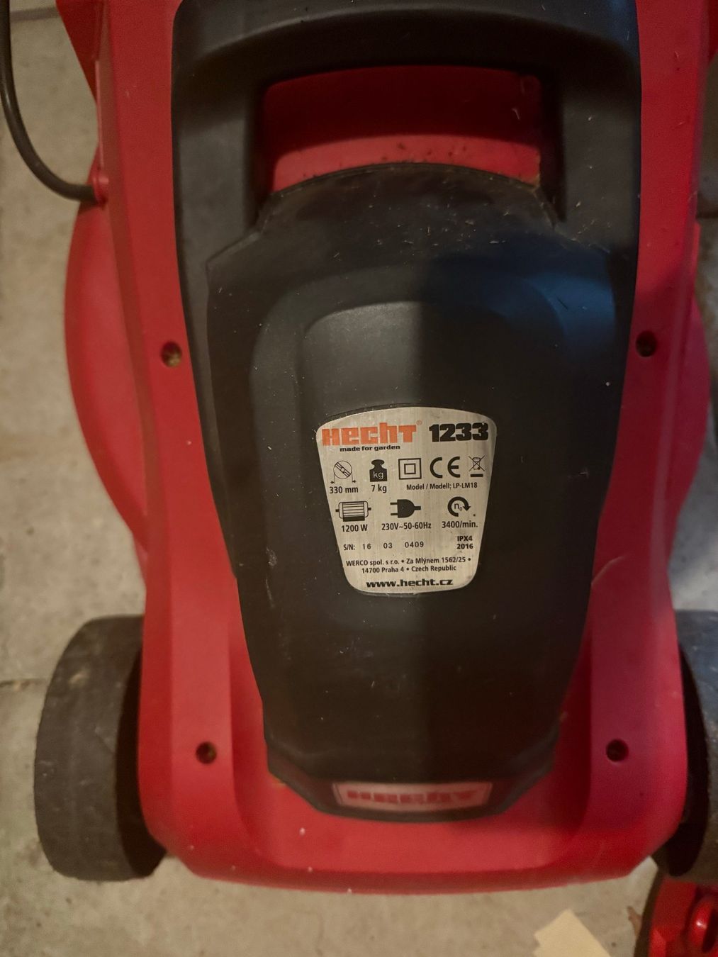 Tagliaerba: Elektrischer Rasenmäher Hecht 1223 – Usato da Zürich venduto da Ypar 2