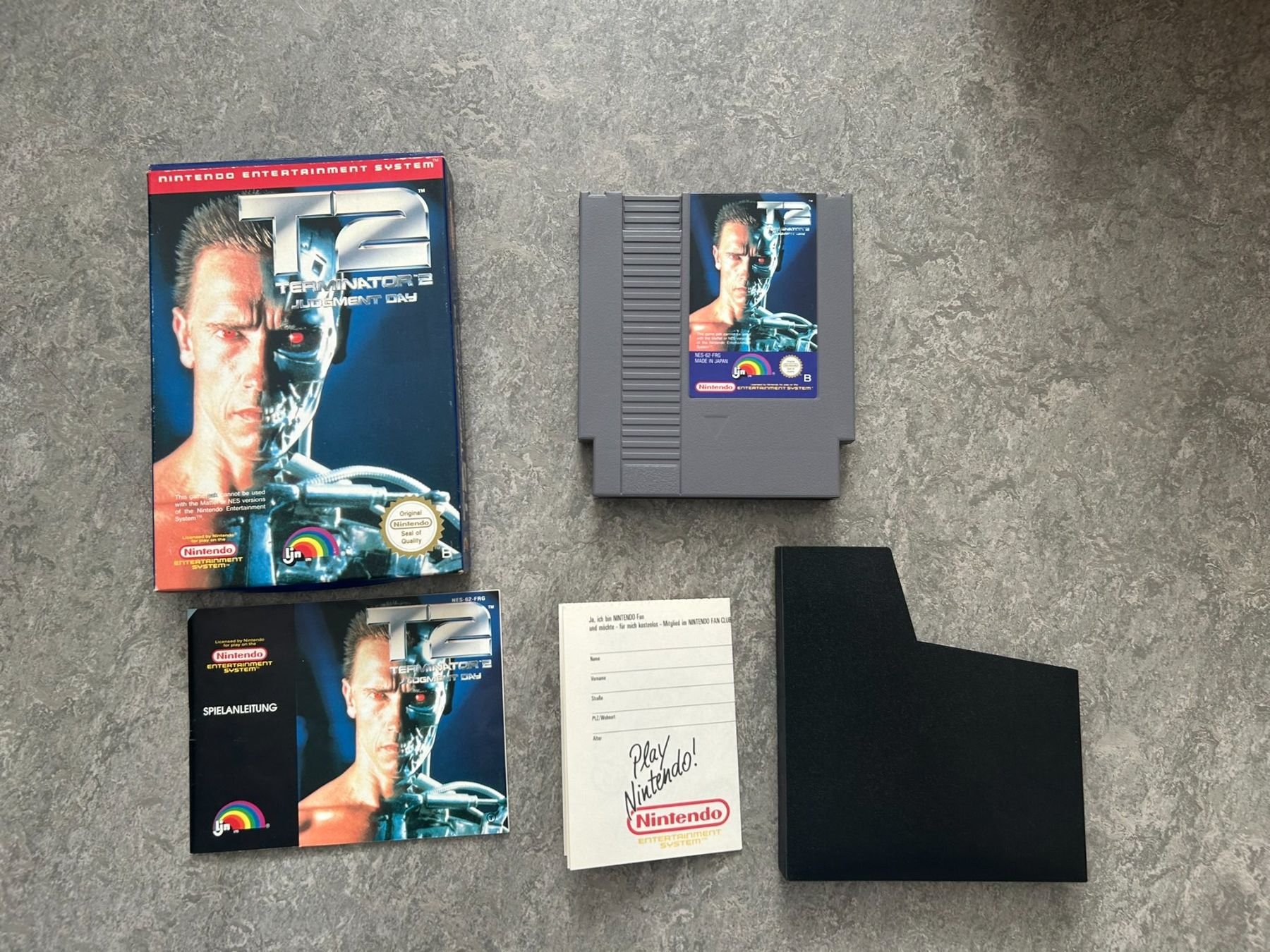 Nintendo Giochi: Terminator 2 Judgment Day NES CIB – Usato da St. Gallen venduto da bubblybee