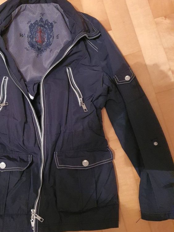 VESTE FEMME JACK WILLS COTON TAILLE UK 8 (ÉTIQUETTE UK 10) GC ..s