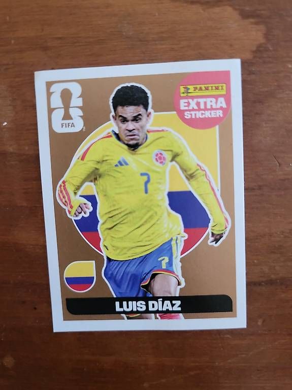 Carte collezionabili: Panin Extrasticker bronze Diaz, Doku, Messi – Usato da Rheinfelden venduto da ire_dby2 1