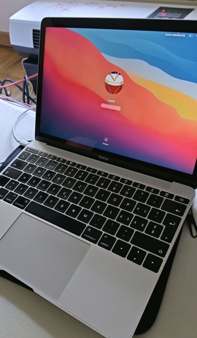 Apple Notebooks: Macbook 12 2015 256Go ssd 8Go ram core M 1,3Ghz – Gebraucht aus La Chaux-de-Fonds von Honit.ch