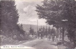 STE. CROIX, la diligence sur la toute de l'Auberson
