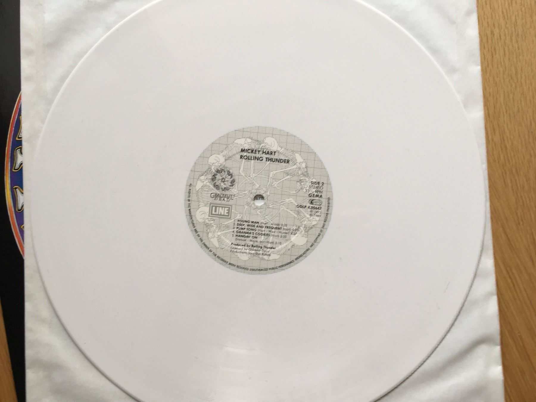Dischi in vinile: Mickey Hart – Rolling Thunder (White) – Nuovo (secondo la descrizione) da Uster venduto da mojorisin01 2