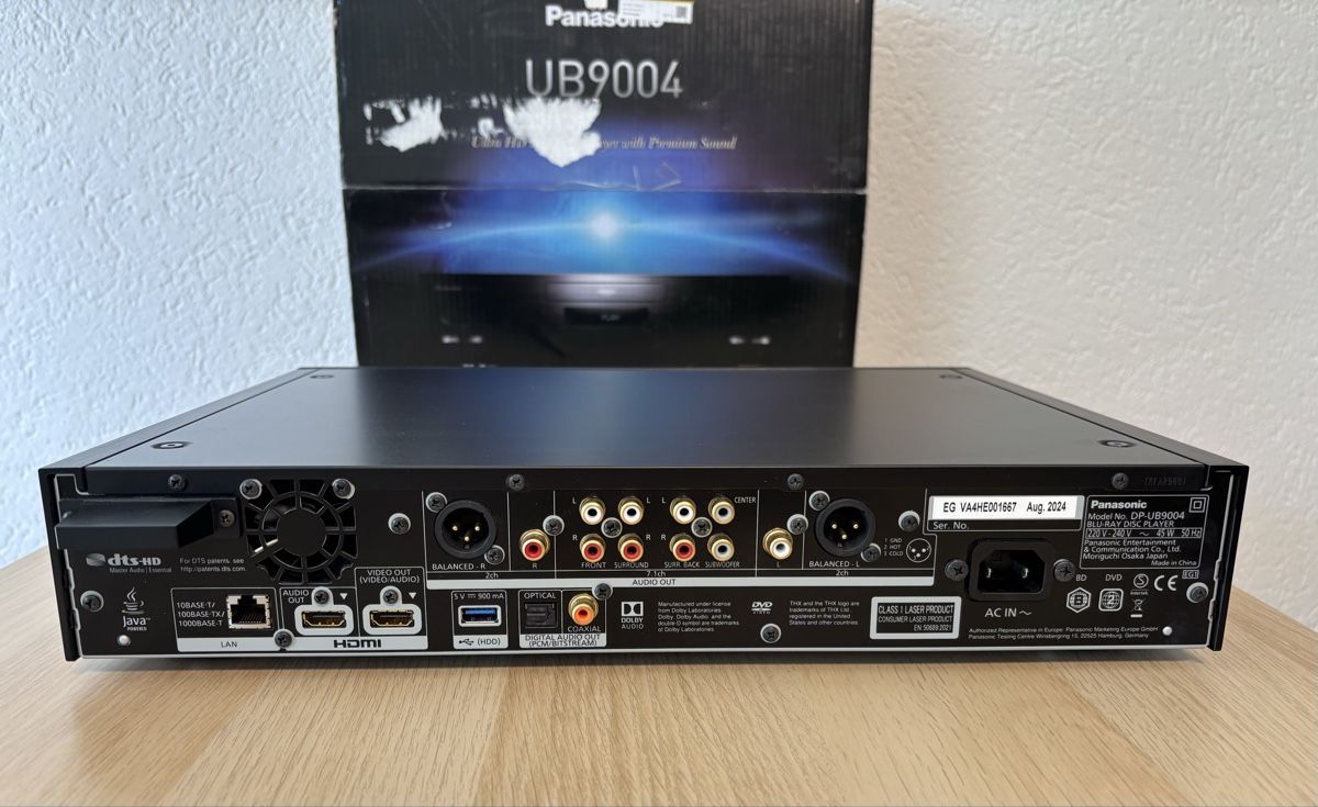 Panasonic Lettore multimediale & Streamer: Panasonic DP-UB9004, 4K UHD Bluray Player – Usato da Sargans venduto da Oschaeli 2