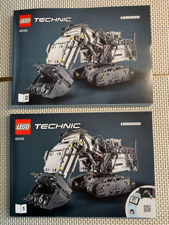 Lego 42100 NUR Anleitung Instruktionshefte Liebherr Bagger | Kaufen Auf ...