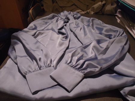 Bluse ca. Grösse S, eisblau