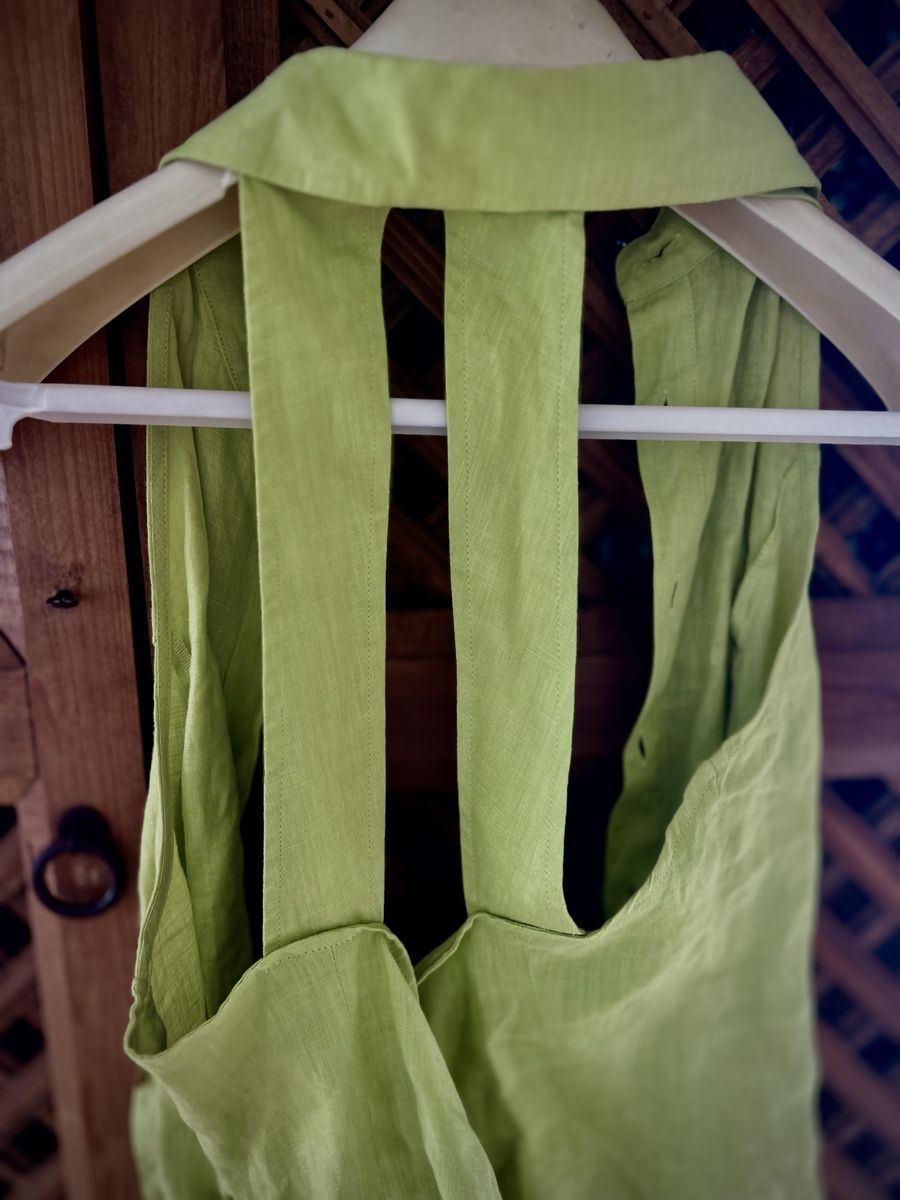 Max Mara Top: Max Mara Leinen Bluse Gr. 36 Sommer-Trend – Usato da Rodersdorf venduto da gstaad06 3