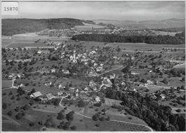 Flugaufnahme Oberwil AG
