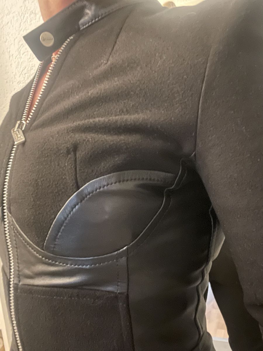 Giacche: Leder Stoff Jacke – Usato da Zunzgen venduto da mel_y6w2 1
