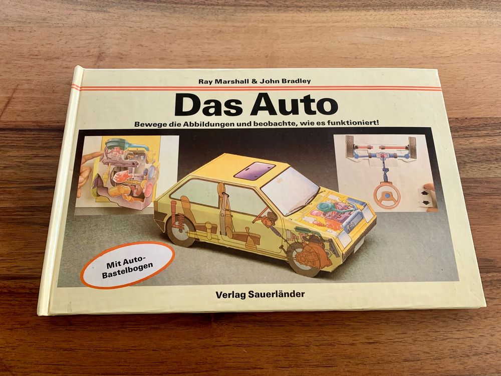 buch-das-auto-kinderbuch-mit-bastelbogen-gebraucht-in-horw-f-r-chf-3