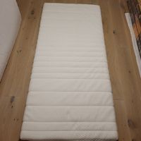 Topper 90 x 200 cm weiss guter Zustand