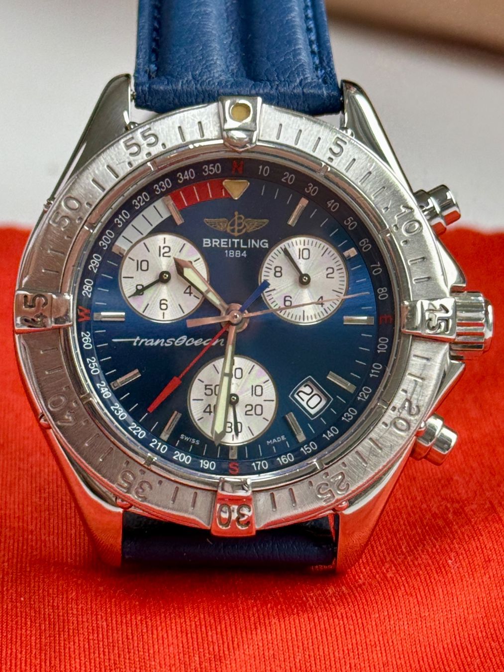 Breitling Orologi: BREITLING 41 mm Transocean Chronograph A53040 – Usato da Altendorf venduto da tam_m2xm 1