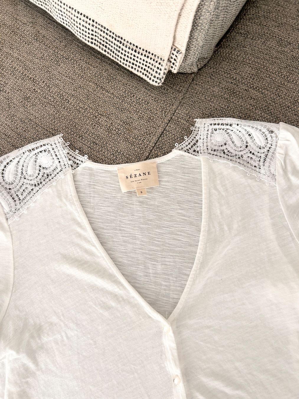 Sezane Top: Sézane Doriane Shirt - Gr. 36 – Usato da Illnau venduto da Monkky 4
