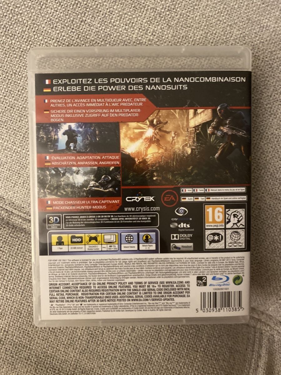 Spiele: Crysis 3 – Gebraucht aus St. Gallen von sabrina_19 2