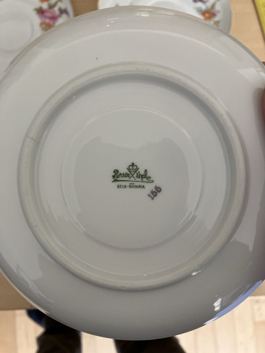 Rosenthal Piatti: Rosenthal 4 grosse und 4 kleine Teller – Nuovo (secondo la descrizione) da Glarus venduto da Jhuber78 3