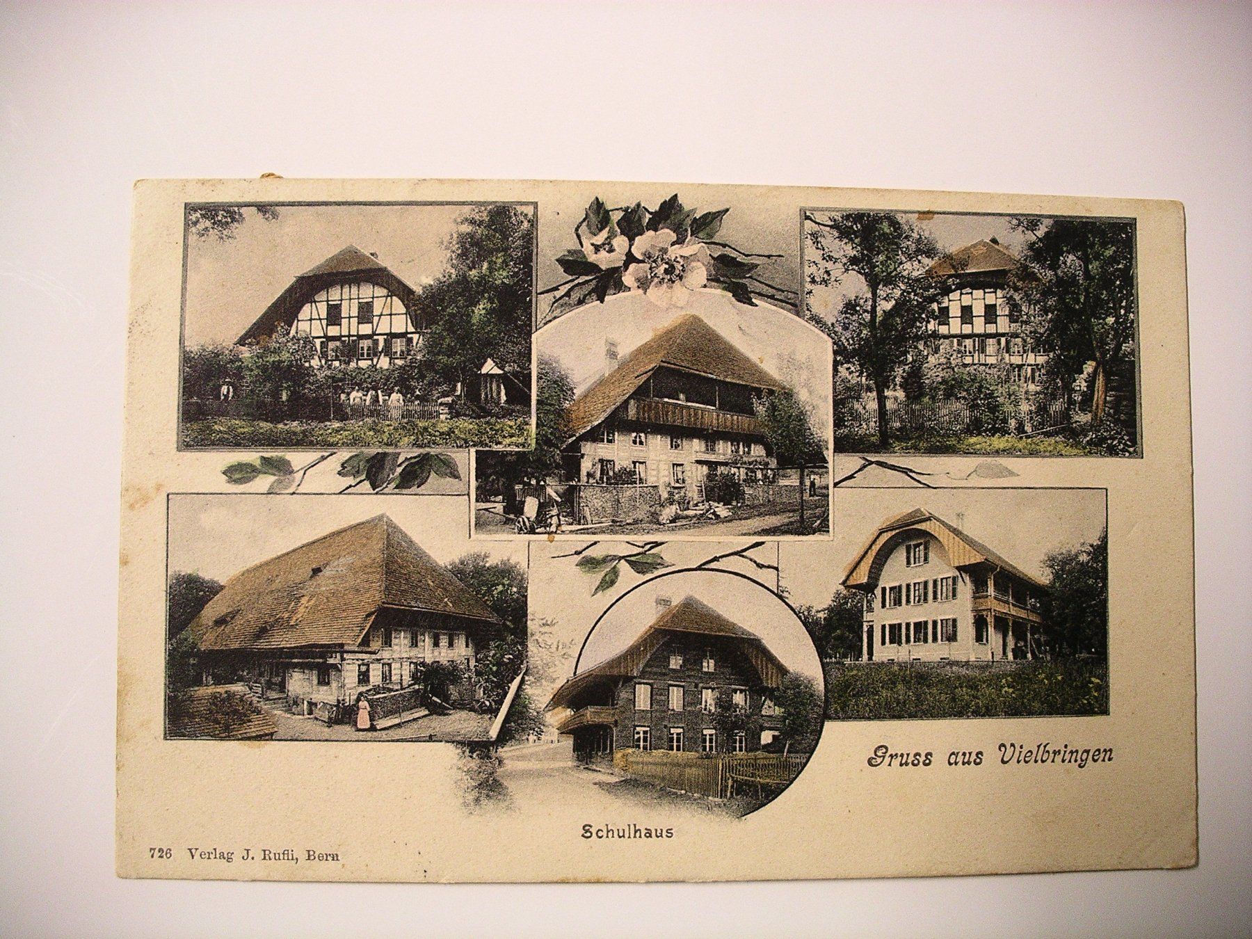 Cartoline postali: s/wAK  VIELBRINGEN – Usato da Oberhofen am Thunersee venduto da luuping99