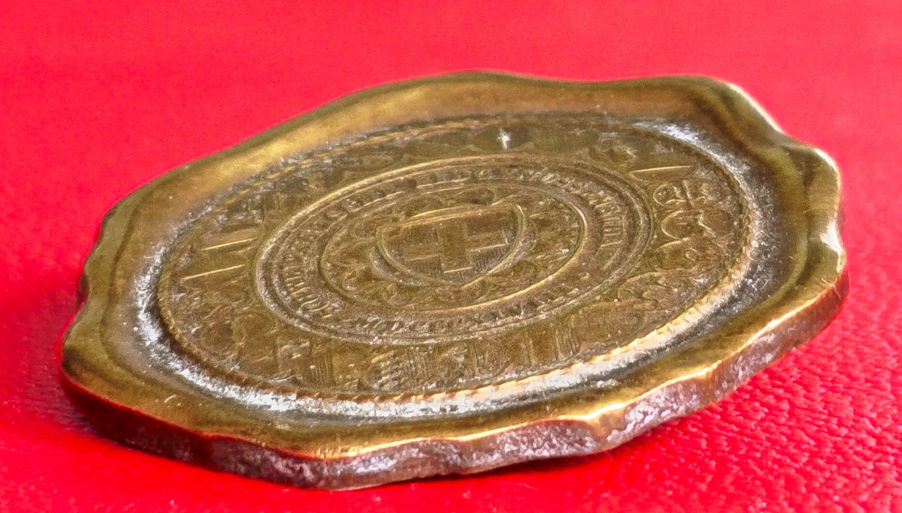 Schweizer Armee Placchette & Badge: Abzeichen Medaille, Schweizer Eidgenossenschaft 1848–1948 – Usato da Zürich venduto da Tanteemma369 2