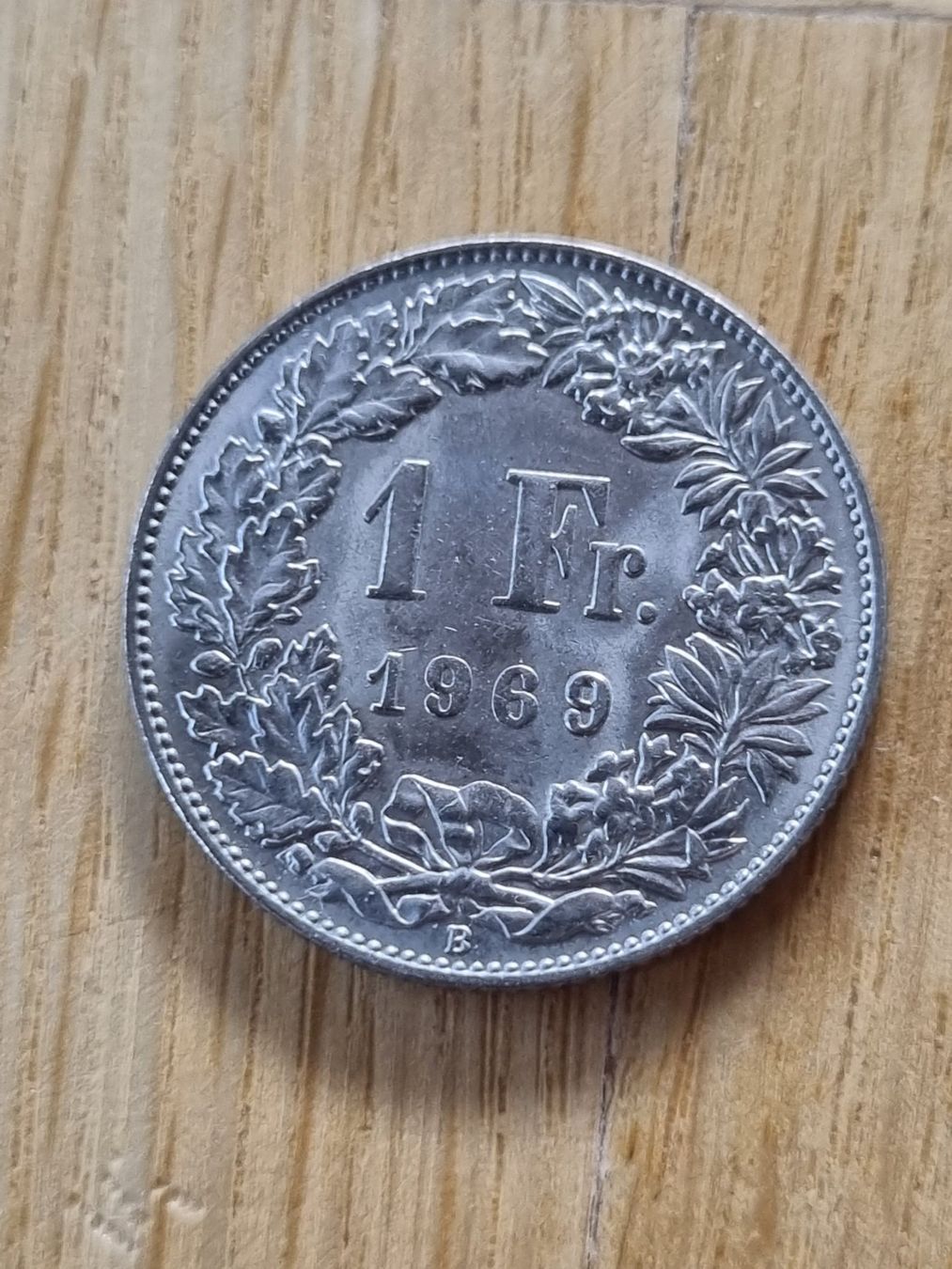 Tutti le monete: 1 Franken 1969 TOP - Hoher Kat.! – Nuovo (secondo la descrizione) da Mels venduto da Goldenfalcon