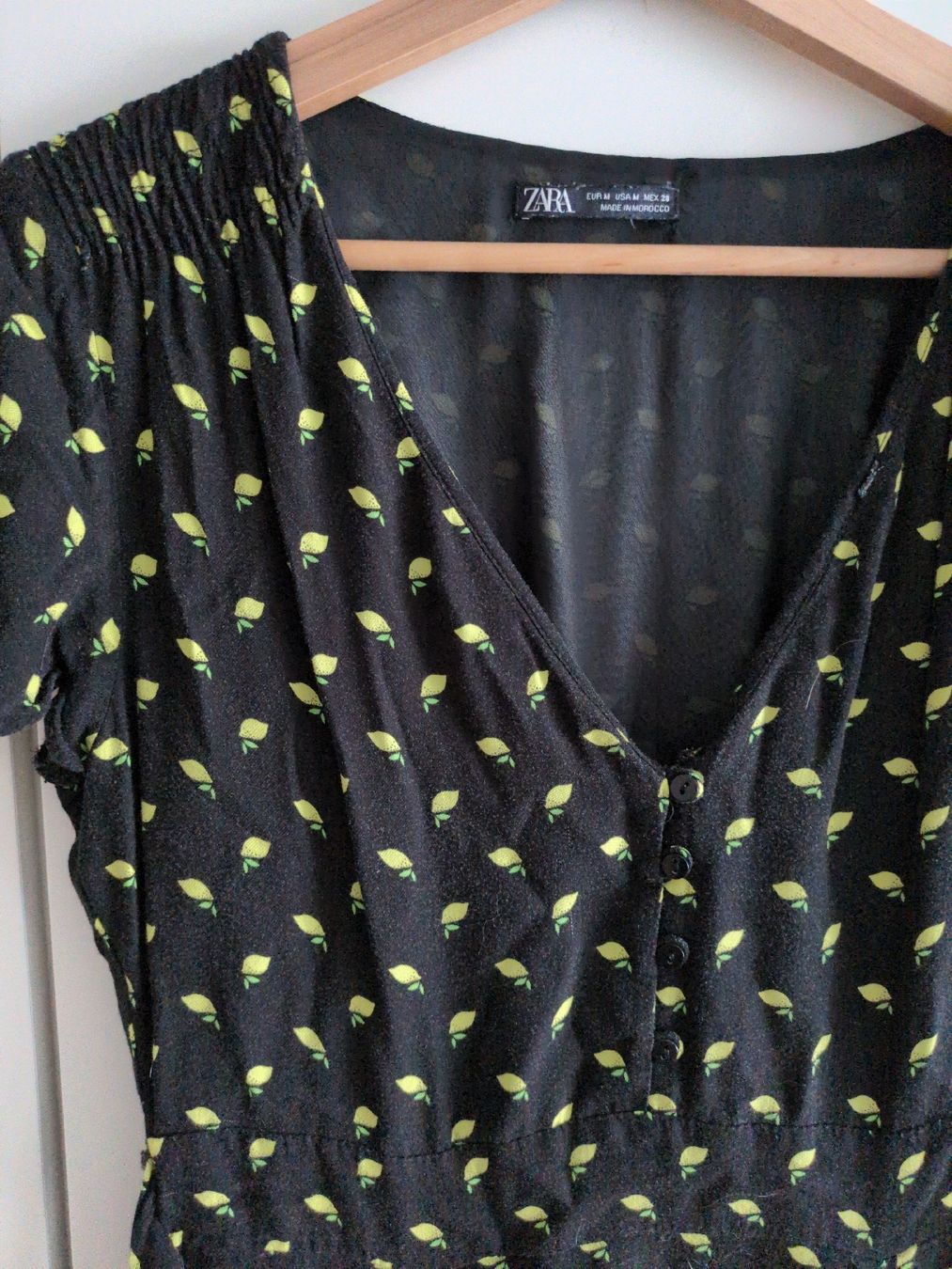 Zara Kleider: Sommerkleid mit Zitronen – Gebraucht aus Olten von Lilliane0 3