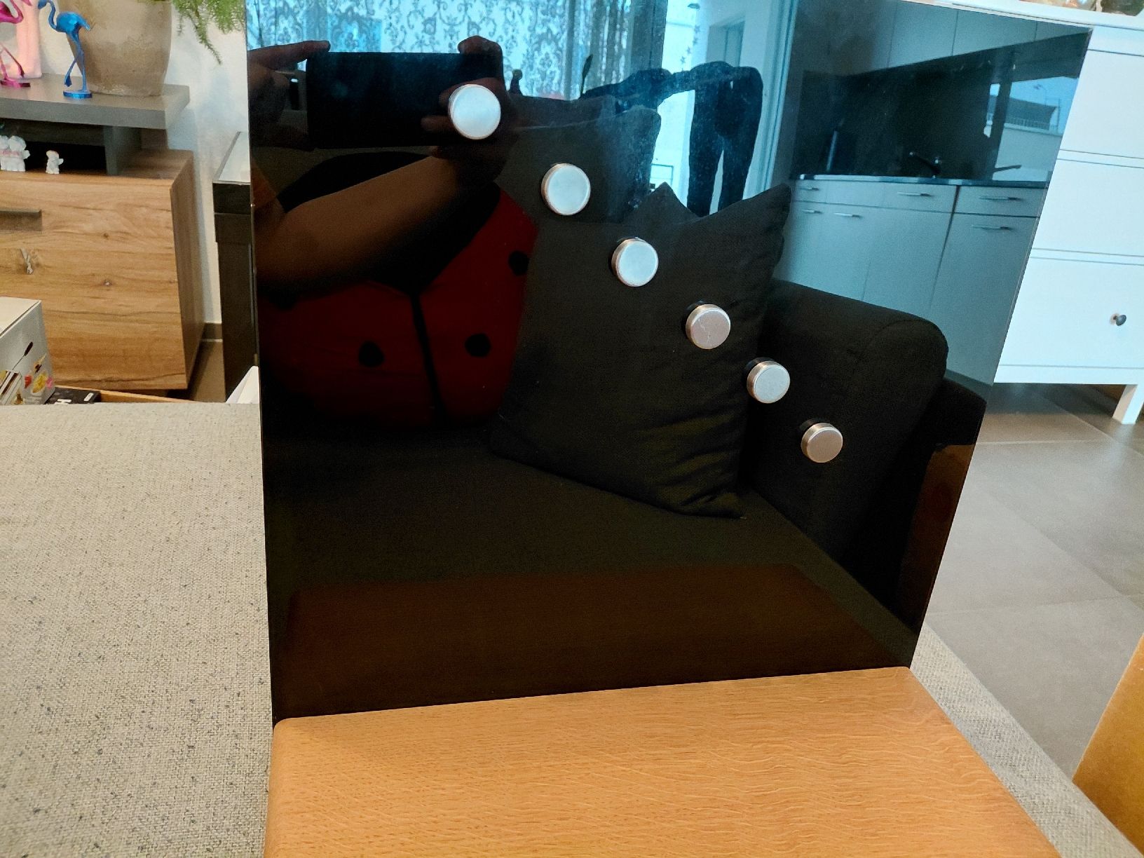 Calamite: Schwarze magnetische Glas-Tafel – Usato da Schötz venduto da chr_khn7
