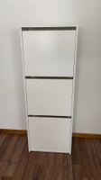 Schuhschrank weiss mit 3 Fächern
