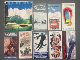 Lot 8 Prospekte Österreich / Wintersport Ski