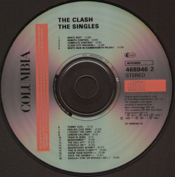 CD: The Clash – The Singles - a – Usato da Brittnau venduto da Zibu 2