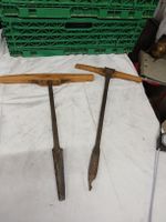 2 Handbohrer altes Werkzeug Set gebraucht Metall Holz