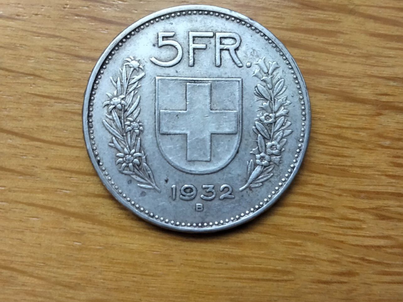 Toutes les monnaies: 5 Franken Silber 1932 – D'occasion à Seengen par Charlie67