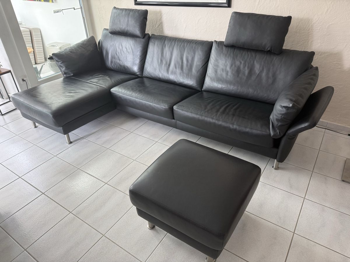 Intertime Sofas: Lederpolstergruppe Intertime Cielo – Neuf (Voir description) à Geroldswil par reinhard8858 3