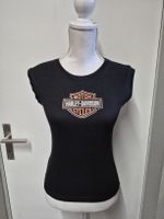 Harley Davidson Shirt Top Gr.S, schwarz,Glitzer Aufdruck NEU