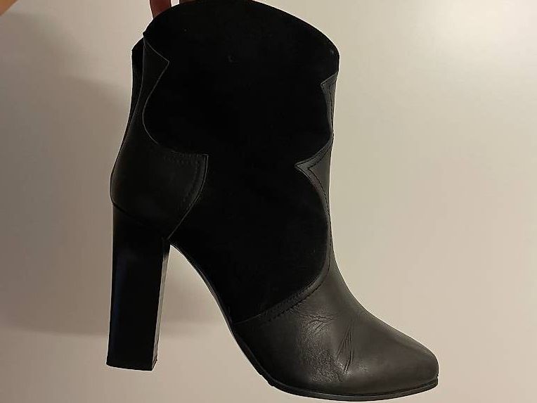 Navyboot Scarpe da donna: Navyboot Stiefeletten schwarz Gr 39/40 – Nuovo (secondo la descrizione) da Meilen venduto da SabrinaK1992