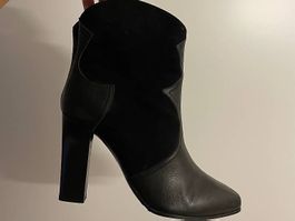 Navyboot Stiefeletten schwarz Gr 39/40