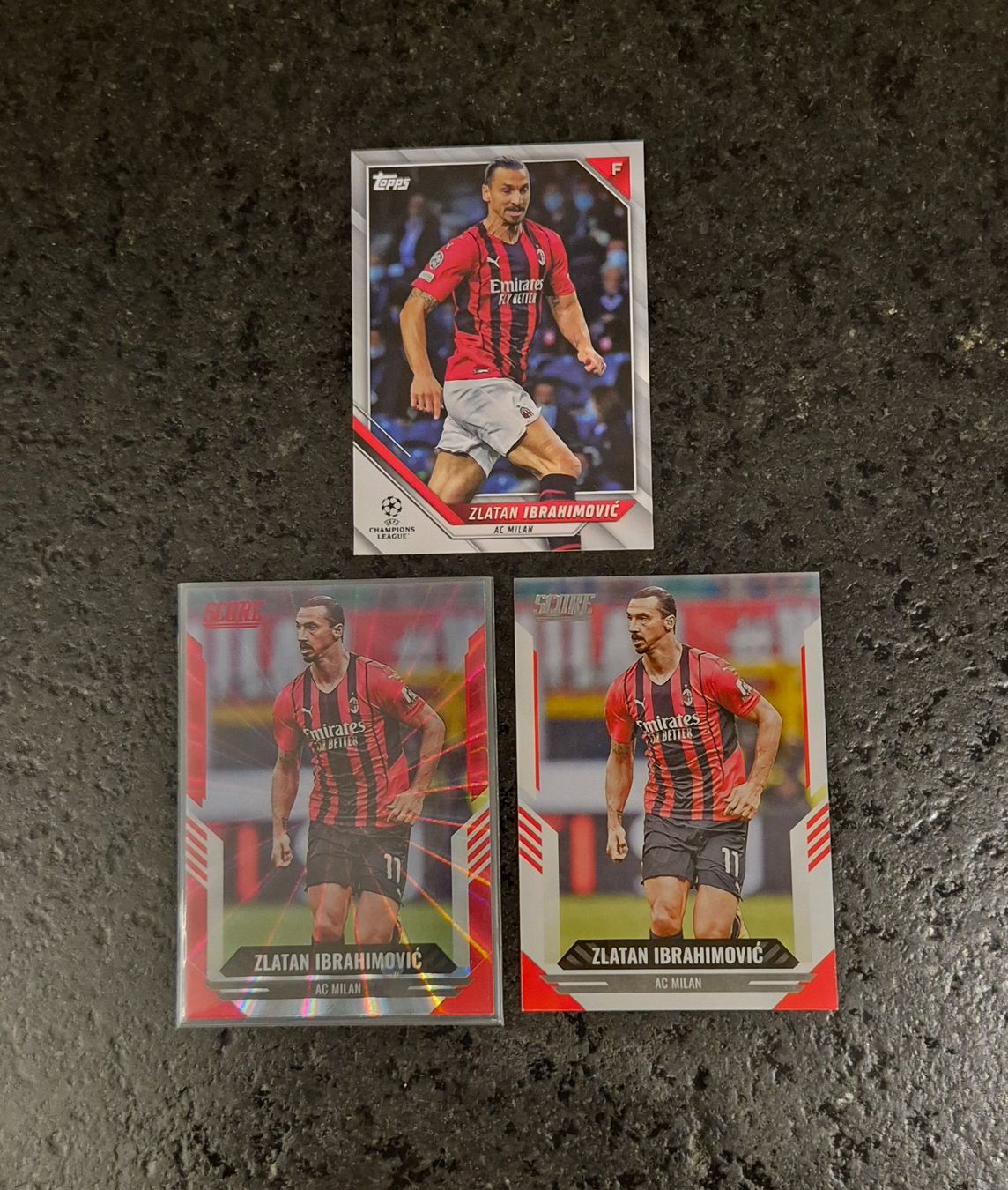 Topps Sammelbilder & Trading cards: Zlatan Ibrahimovic - AC Milan - Topps & Panini – Neu (gemäss Beschreibung) aus Burg AG von Danoe