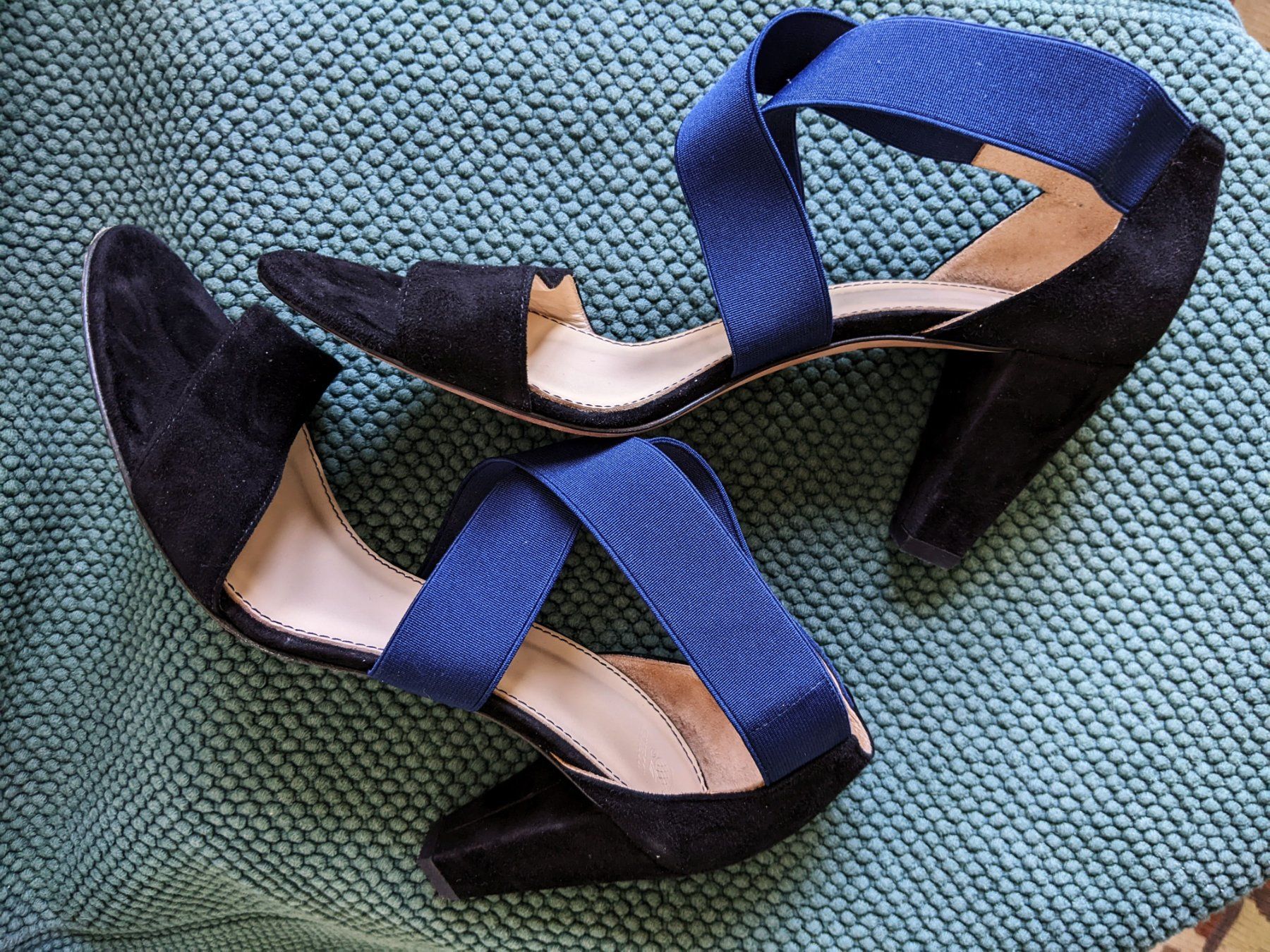 Navyboot Scarpe da donna: NAVYBOOT : Sandales noires et bleues 40 – Nuovo (secondo la descrizione) da Petit-Lancy venduto da lilycerise 4