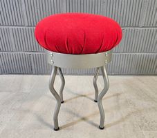 Per Ivar Ledang 1995 IKEA URI Hocker Postmodern Stool red