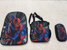 Sac à dos Spiderman, lunchbox et trousse, enfant, parfait!