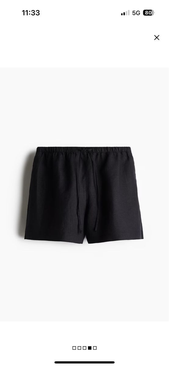 Pantaloni: 100% Linen Shorts, XS – Nuovo e nell'imballaggio originale da Sattel venduto da Zlata1
