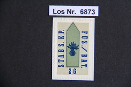 2. Weltkrieg-Marke Infanterie                       Los 6873