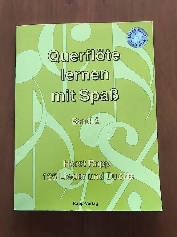 Bücher: Querflöte lernen mit Spass Band 2 – Gebraucht aus Monte Carasso von Salvia71