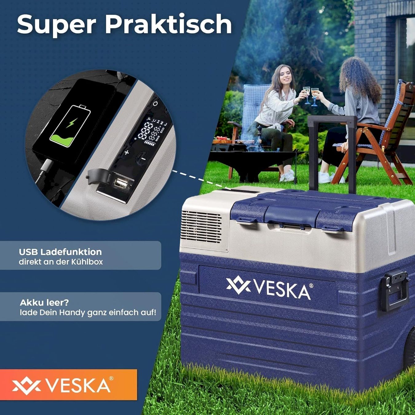 Mobicool Frigoriferi & Refrigeratori: Kompressor Kühlbox 52L ANTHRAZIT – Nuovo e nell'imballaggio originale da Bottighofen venduto da zaap 5
