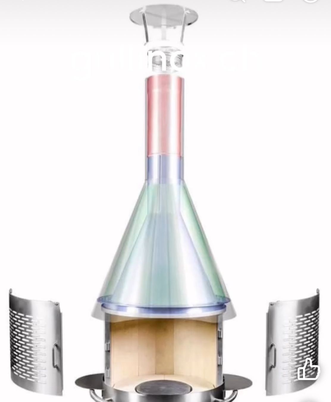 Cheminée: Design Garten Cheminee mit Gratiszubehör > Fr. 1000.- – Neu und originalverpackt aus Zürich von Capricorn-Vertrieb 5