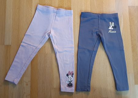 2 Leggings Disney Minnie Maus C&A Grösse 98 guter Zustand