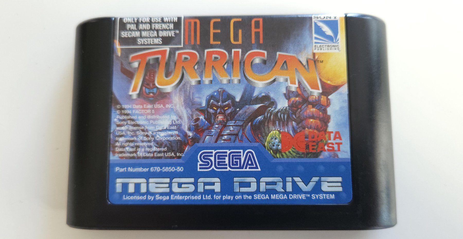 Sega Spiele: Mega Turrican - Mega Drive – Gebraucht aus Autigny von zel_gvl5 4