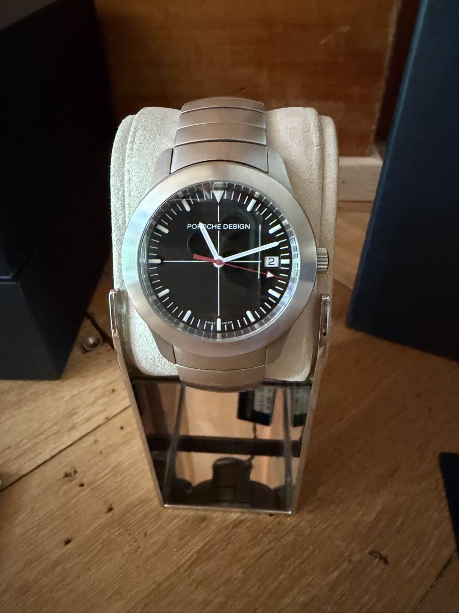 Porsche Orologi: Porsche Design Armbanduhr NEU – Nuovo e nell'imballaggio originale da Schaffhausen venduto da oscarstahelag 1