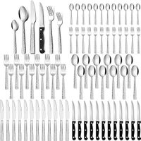 Besteck Set 12 Personen, 72-teilig